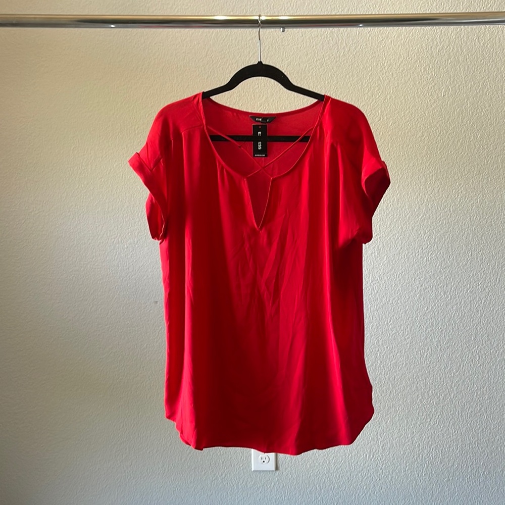 Red Express top, Size XL